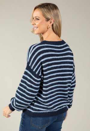 Peggy Striped Knit Jumper