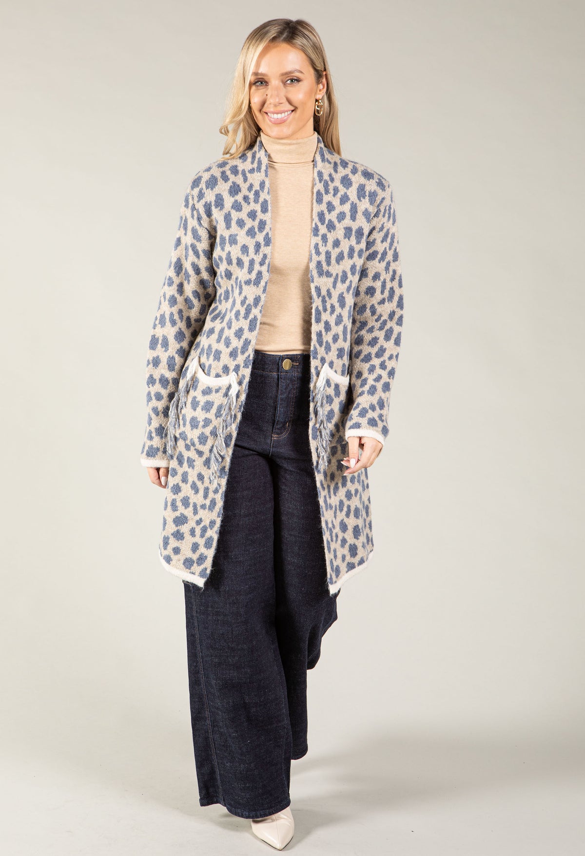 Frankie Open Front Cardigan