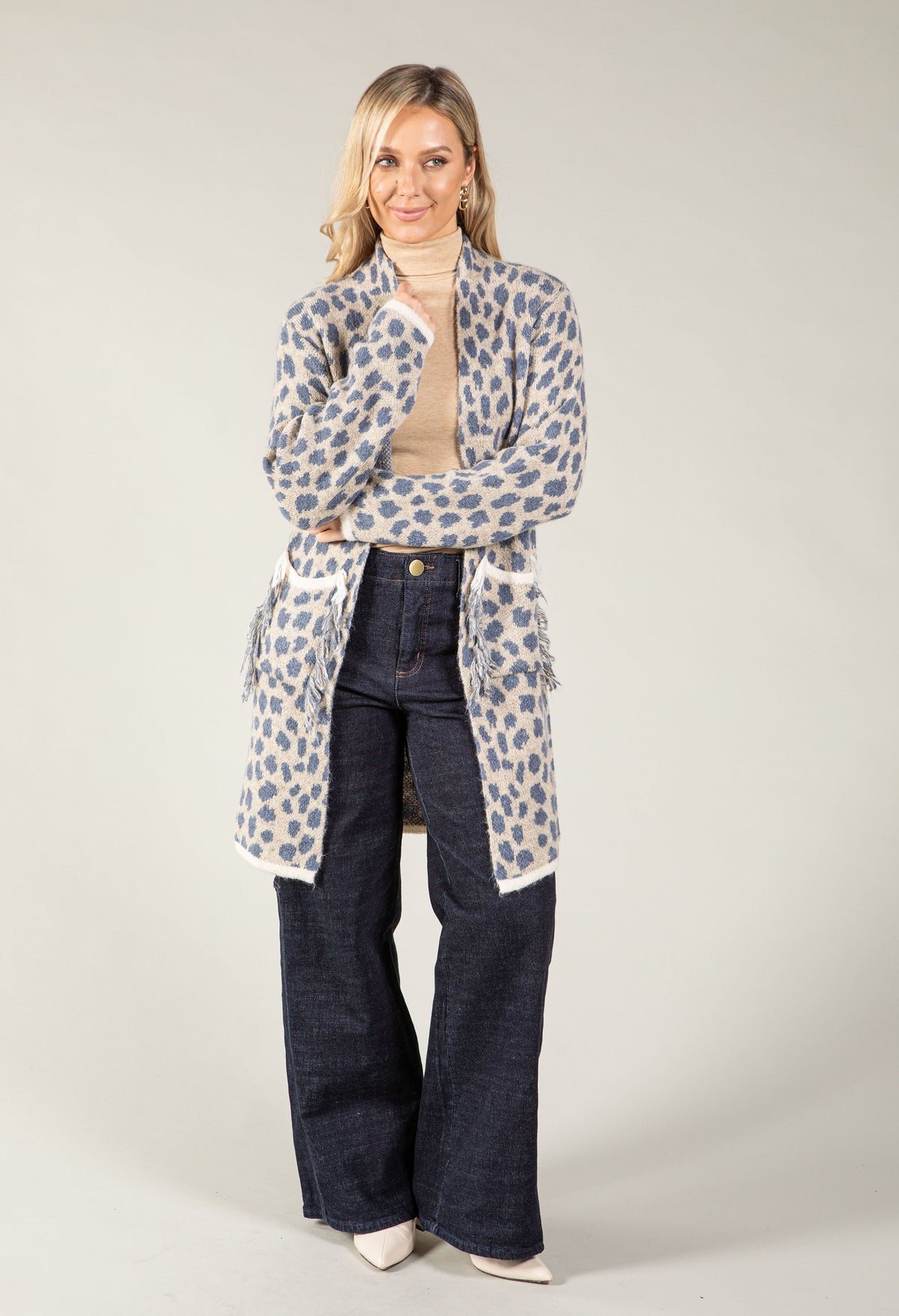 Frankie Open Front Cardigan