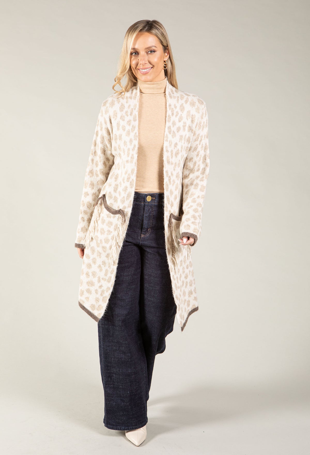 Frankie Open Front Cardigan