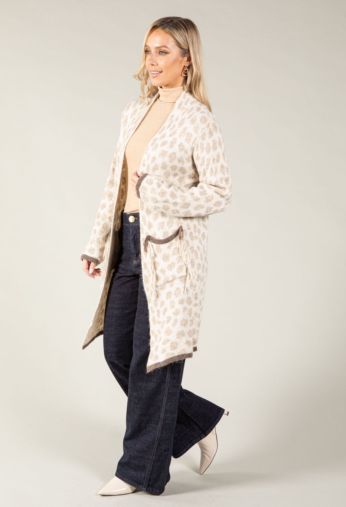 Frankie Open Front Cardigan