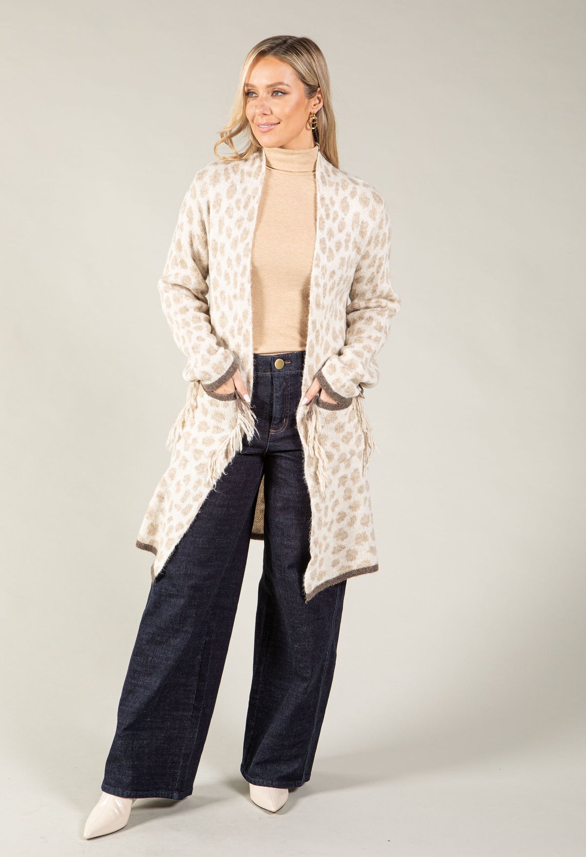 Frankie Open Front Cardigan