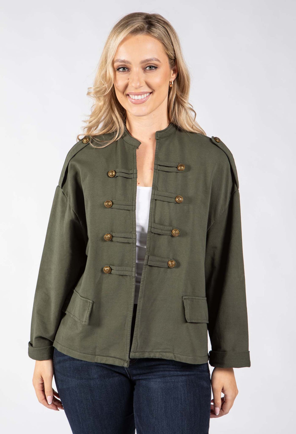 Open Front Napoleon Jacket