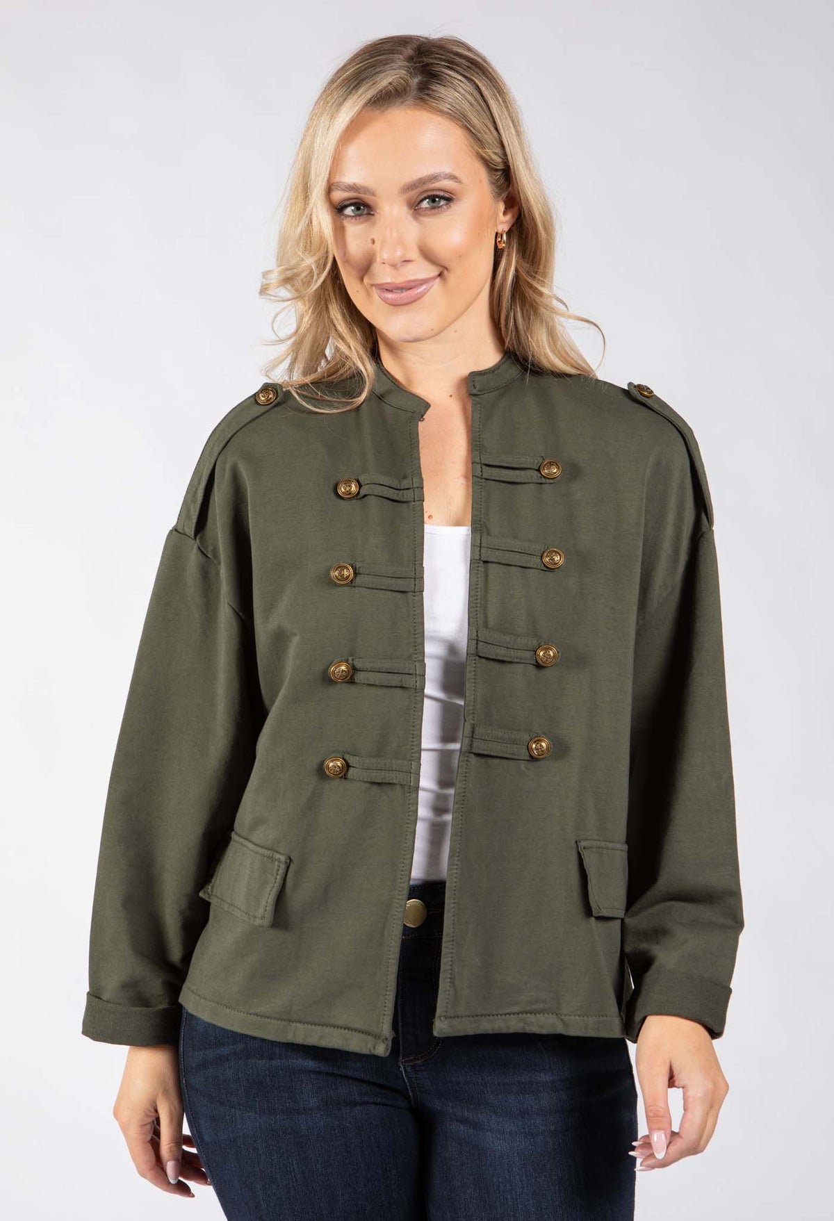 Open Front Napoleon Jacket