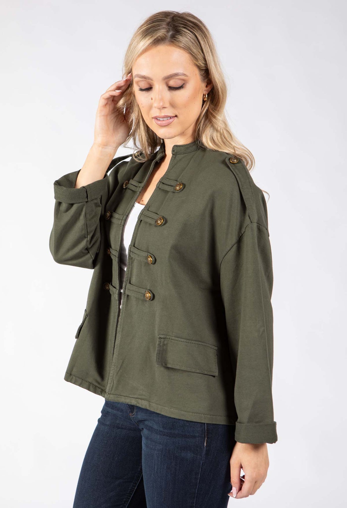 Open Front Napoleon Jacket