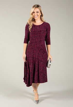Cleo Asymmetrical Midi Dress