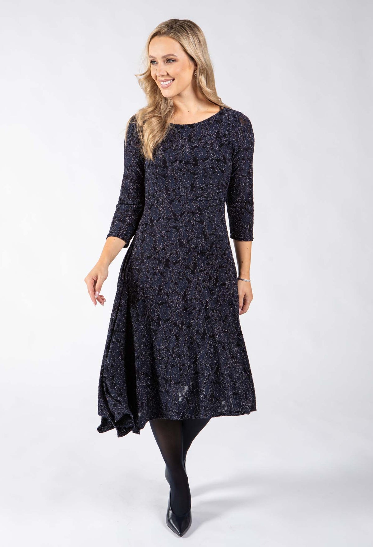 Cleo Asymmetrical Midi Dress