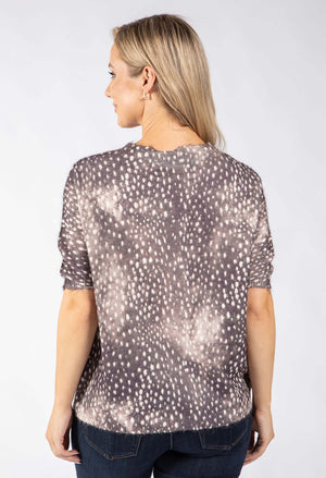 Bambi Print Knit Jumper