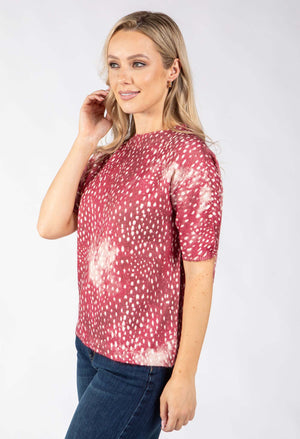Bambi Print Knit Jumper