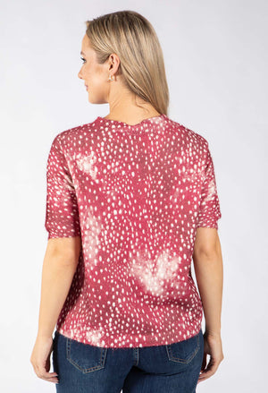 Bambi Print Knit Jumper