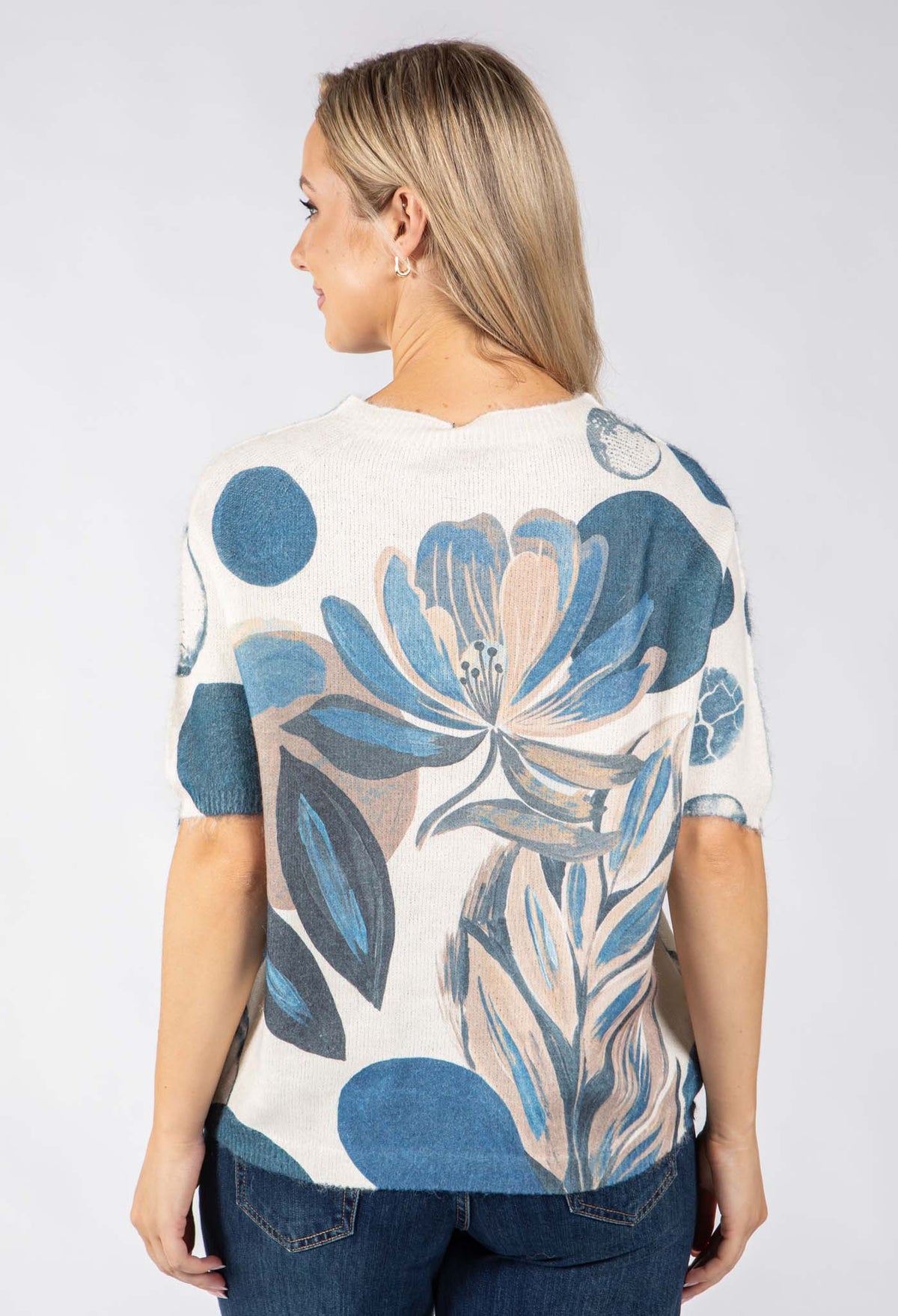 Printed Knit Jumper