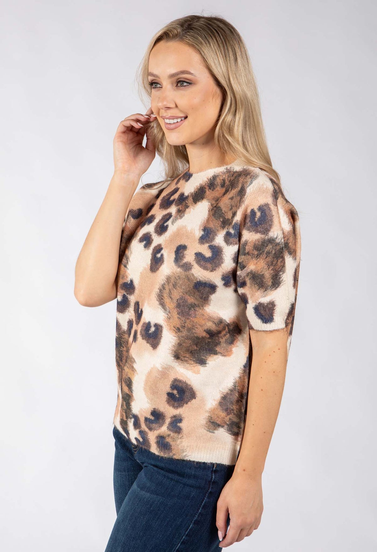 Printed Knit Jumper