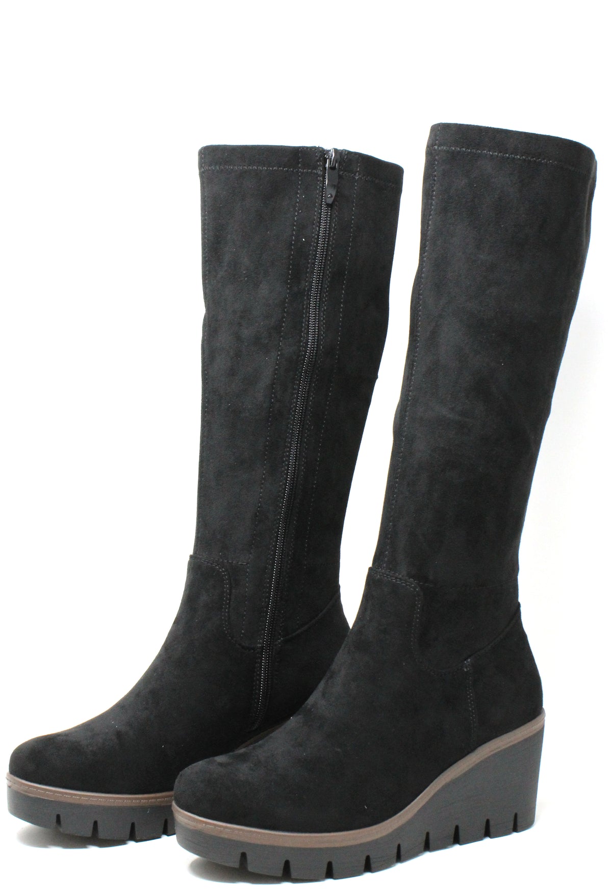 Becky Knee High Wedge Boot