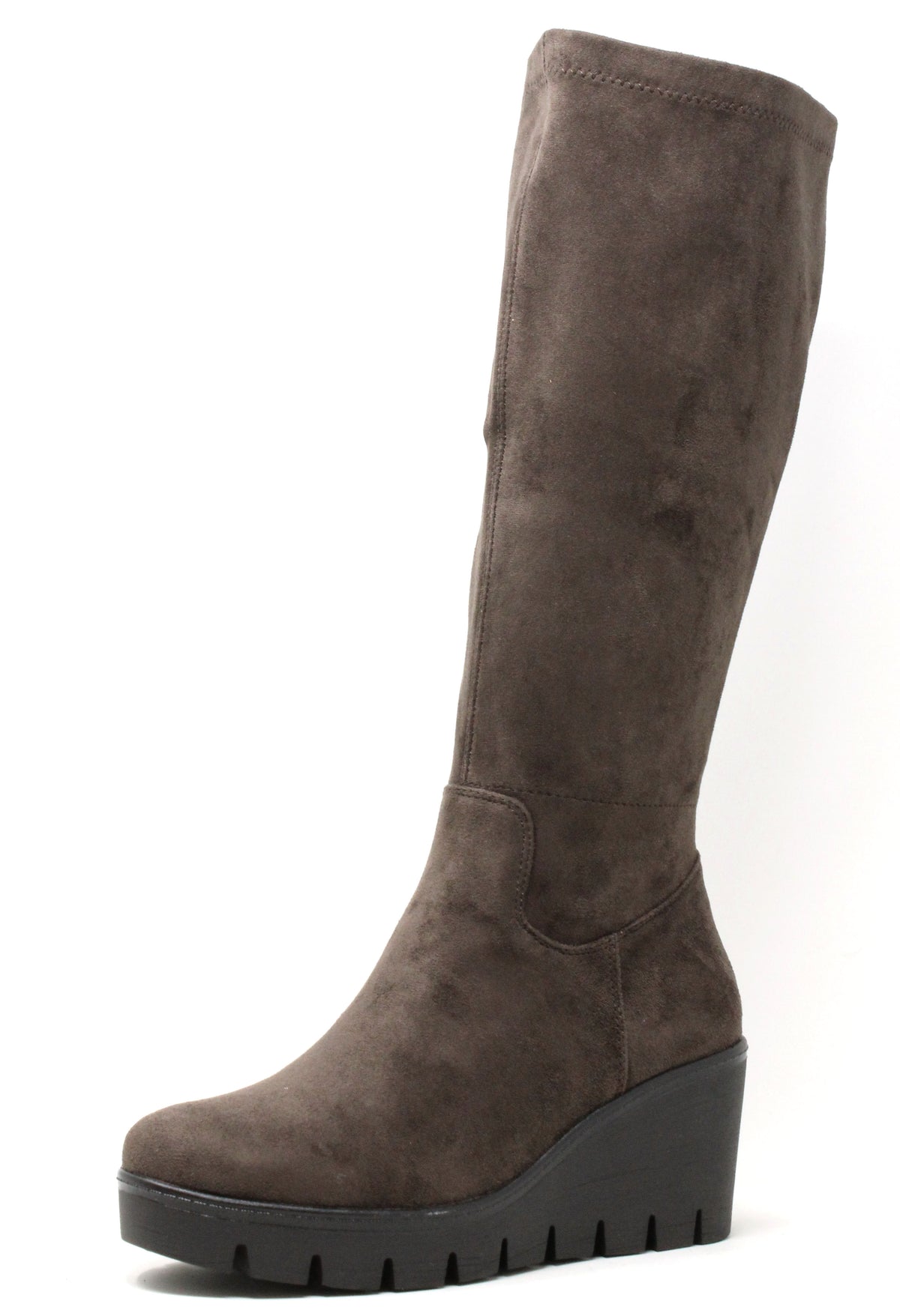 Becky Knee High Wedge Boot