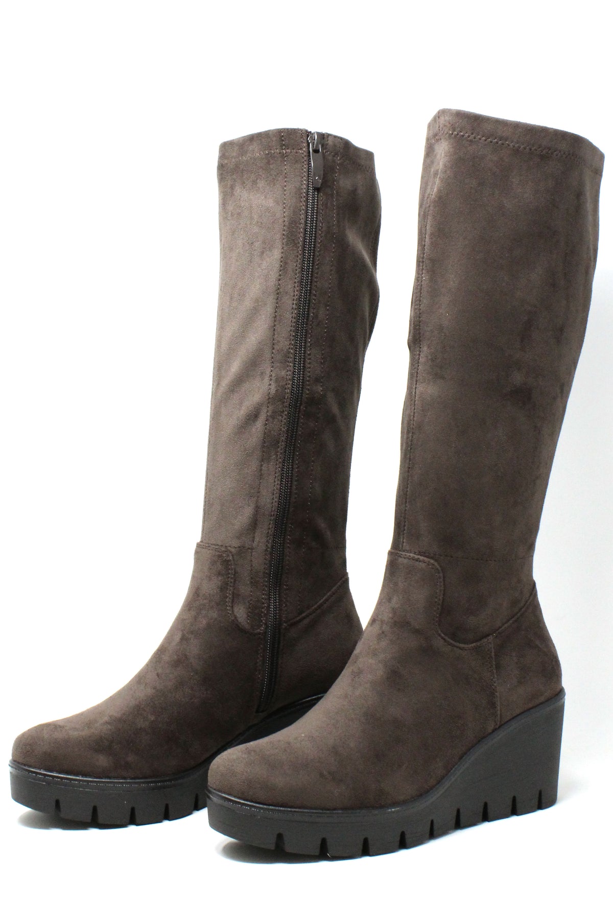 Becky Knee High Wedge Boot