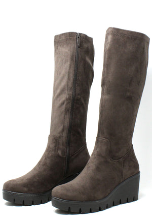Becky Knee High Wedge Boot