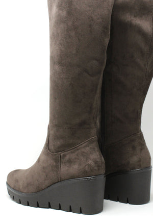 Becky Knee High Wedge Boot