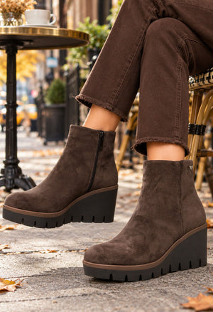 Buddy Wedge Ankle Boot