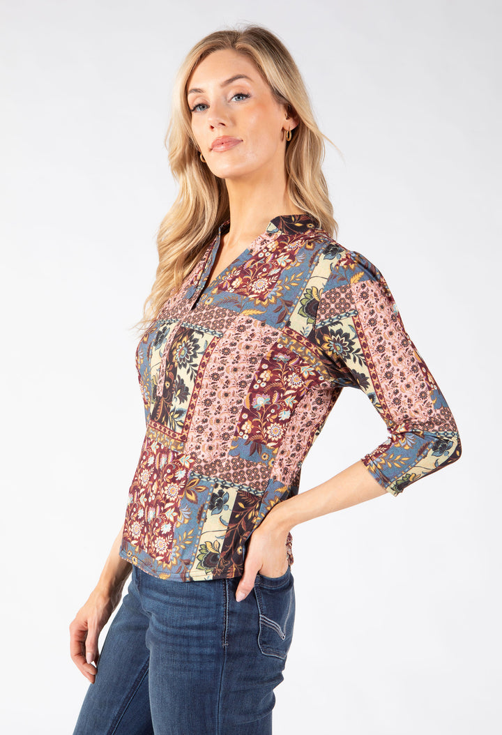 Patchwork Blouse