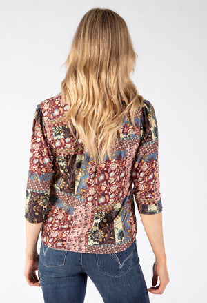 Patchwork Blouse