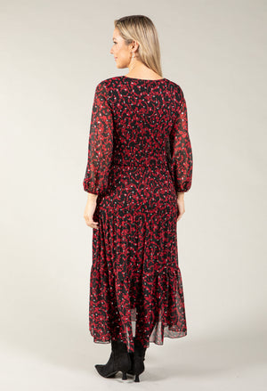 Riadella Plisse Pleated Floral Dress