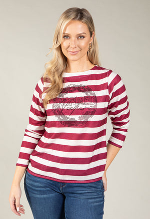 Merlot Fine Knit Top