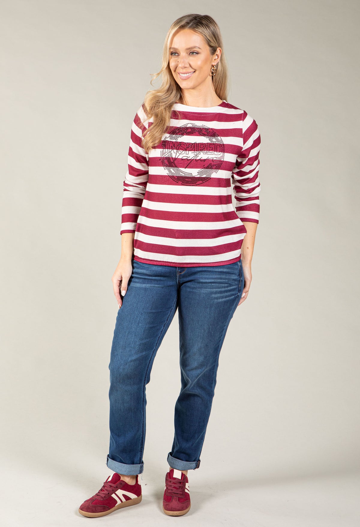 Merlot Fine Knit Top