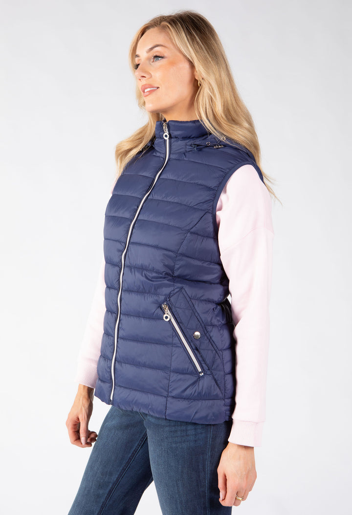 Padded Hooded Gilet