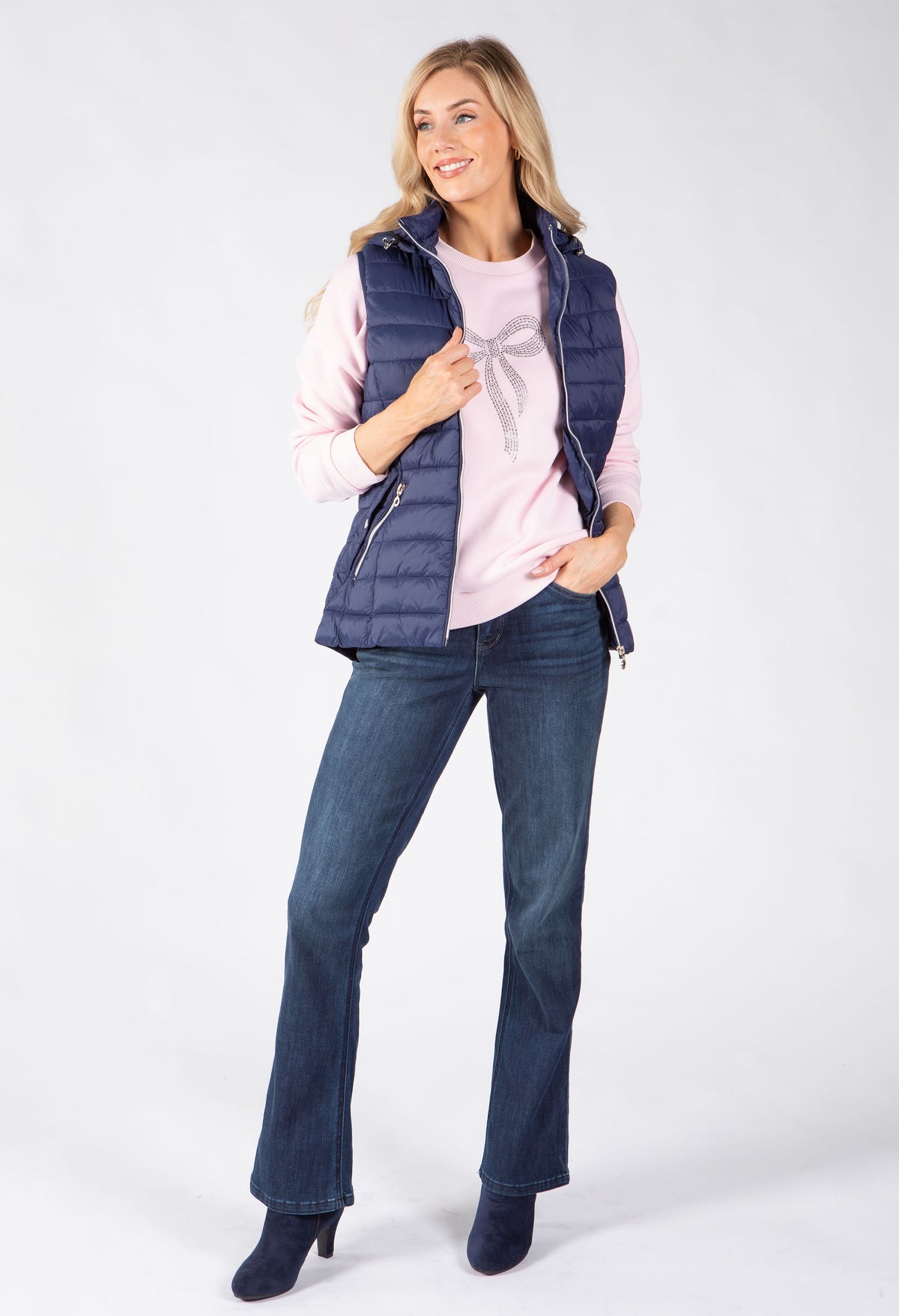 Padded Hooded Gilet