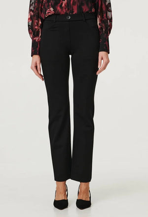 Slim Fit Flare Smart Trousers