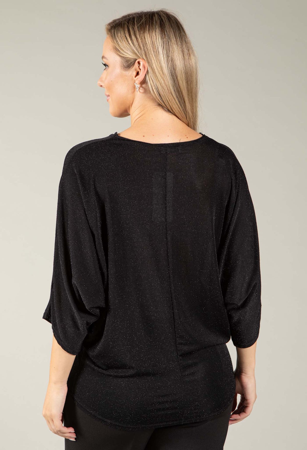 Royale Zip Blouse, view 3 – Pamela Scott