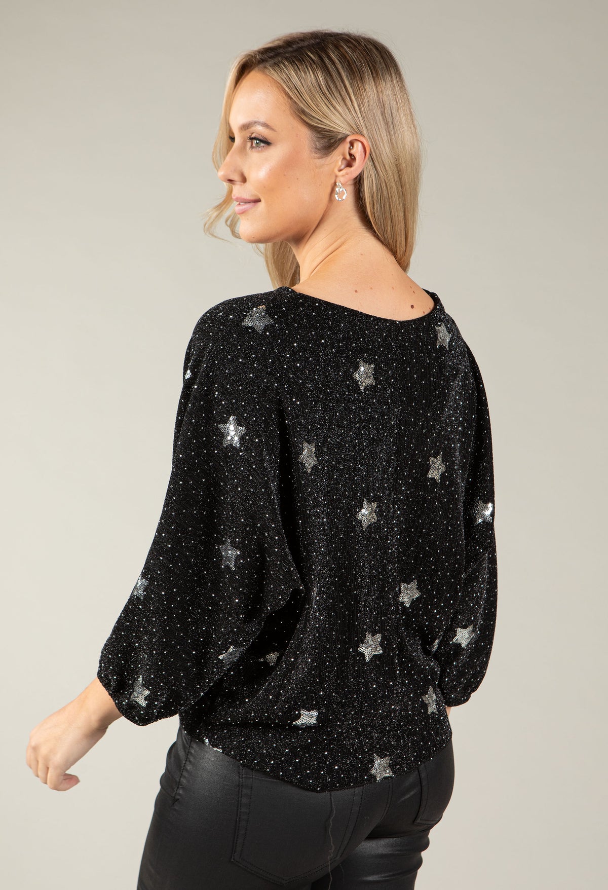 Nice Sequin Star Blouse