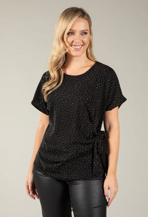 Dijon Embellished Top