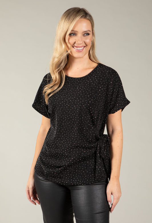 Dijon Embellished Top – Pamela Scott