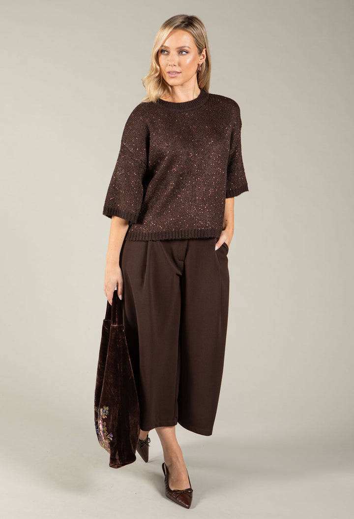 Sequin Knit Jumper