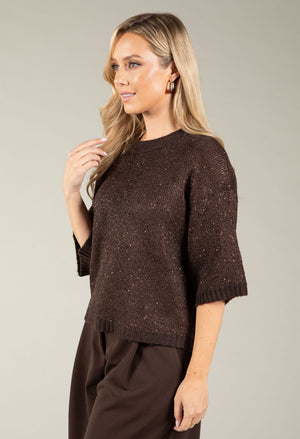 Sequin Knit Jumper