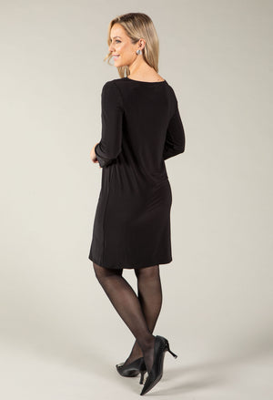 Black Dress With Embellished Details