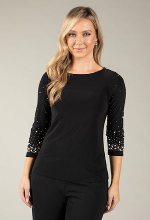 Diamante & Pearl Detail Top