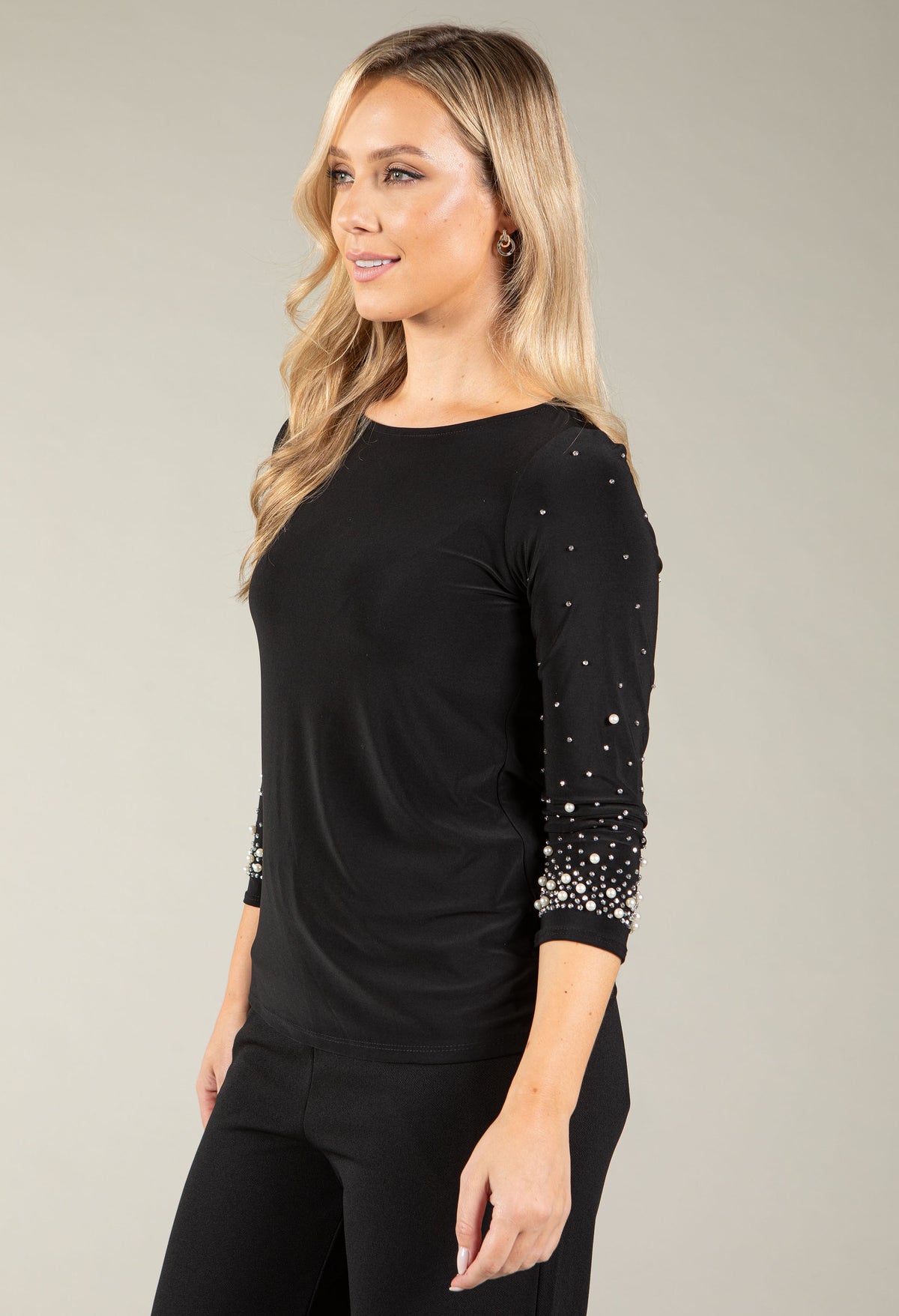 Diamante & Pearl Detail Top