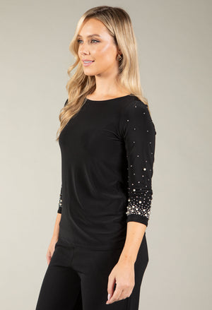 Diamante & Pearl Detail Top