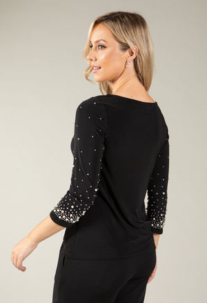 Diamante & Pearl Detail Top