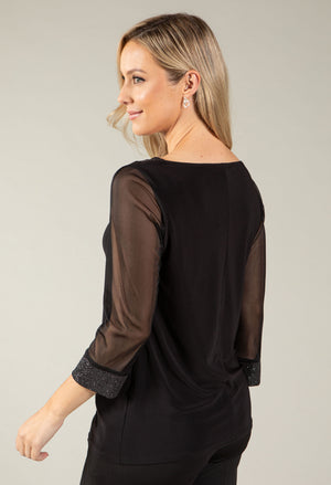 Sparkle Trim Top