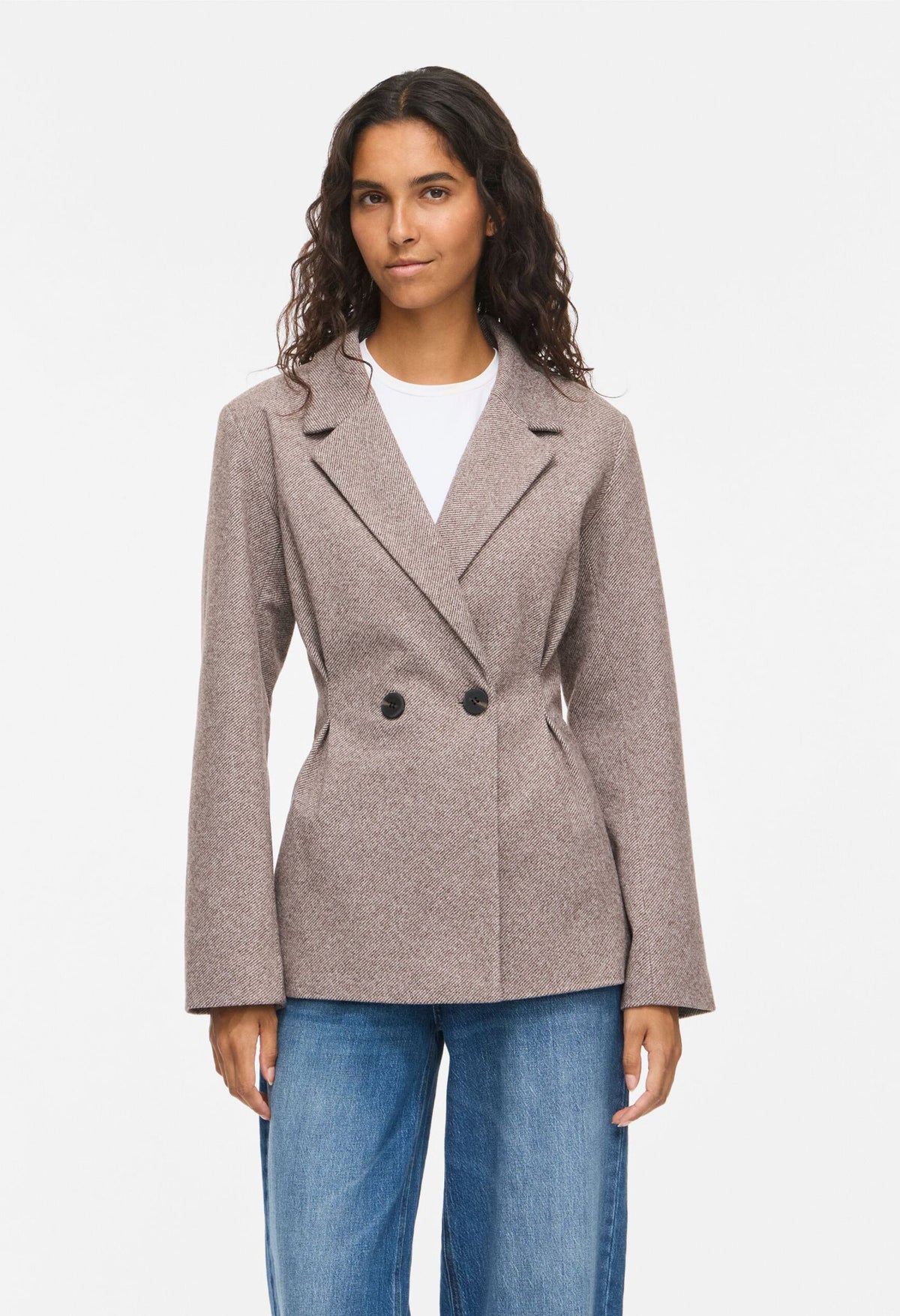 Visolene Double Breasted Blazer – Pamela Scott