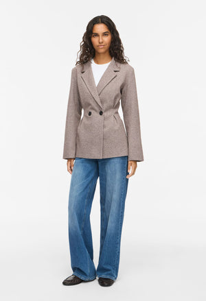 Visolene Double Breasted Blazer, view 2 – Pamela Scott