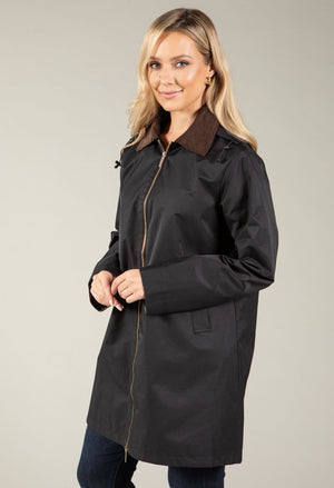 Corduroy Collar Coat