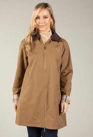 Corduroy Collar Coat