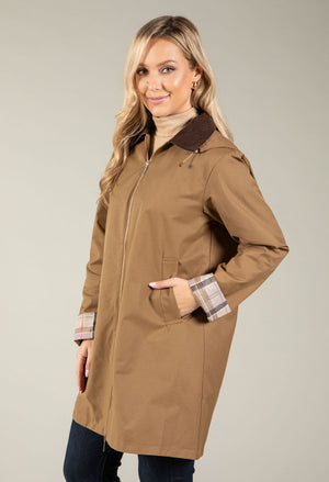 Corduroy Collar Coat
