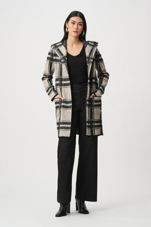 Plaid Long Sleeve Cardigan