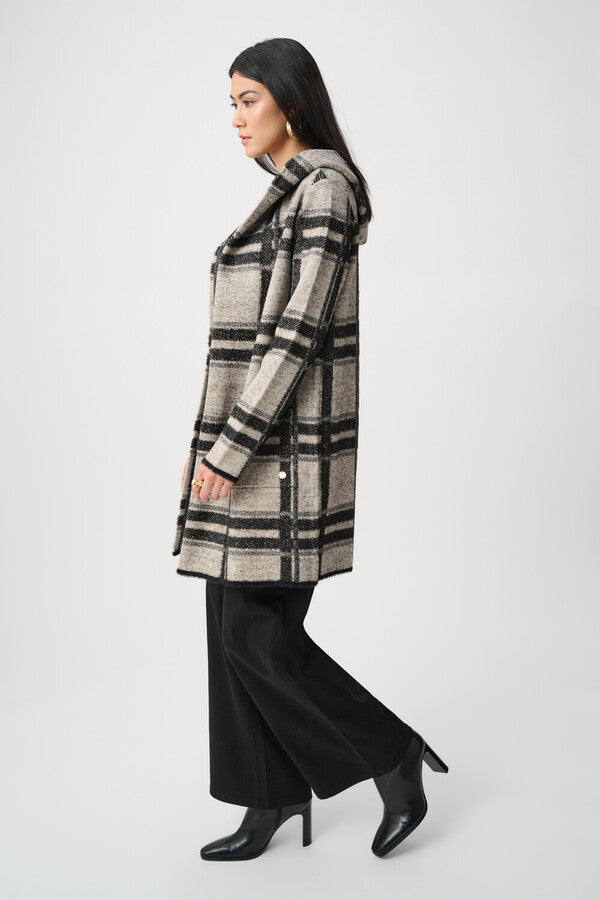Plaid Long Sleeve Cardigan