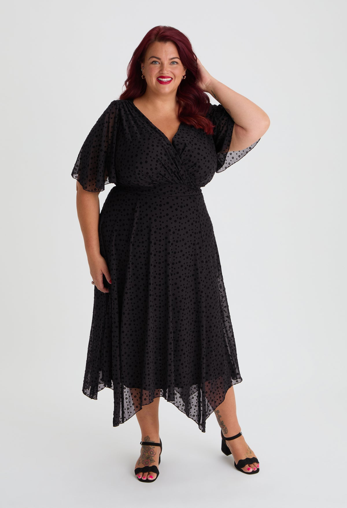 Julie Hanky Hem Curve+ Dress